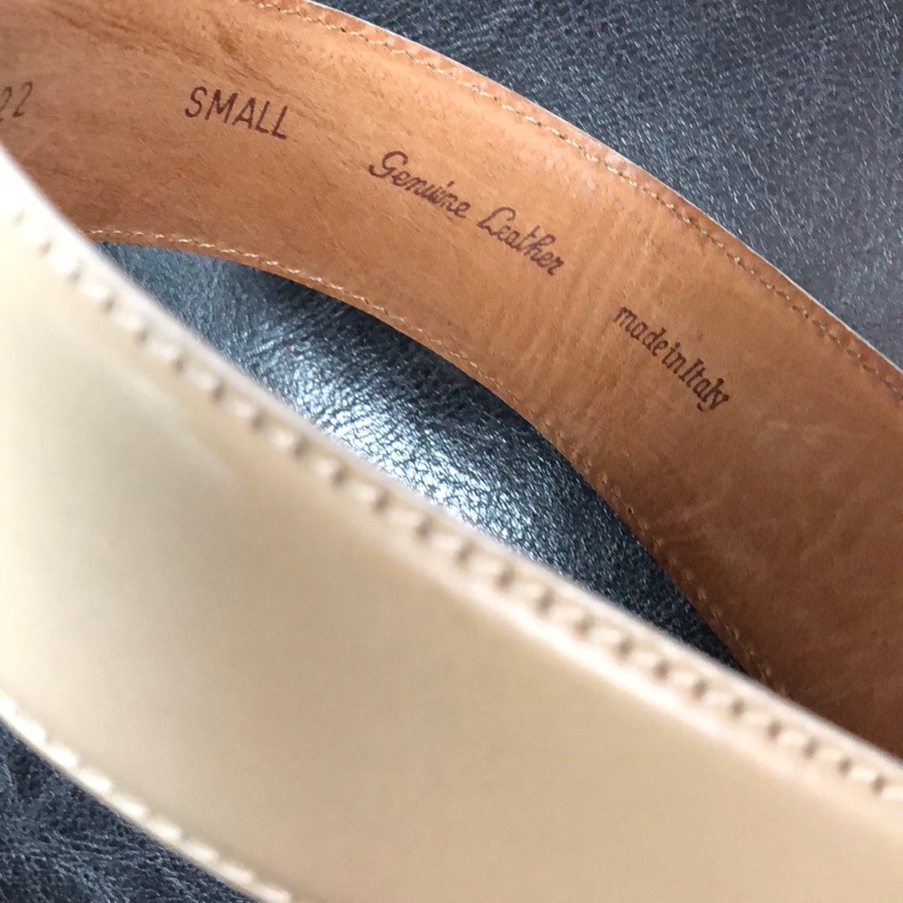 De Vecchi Italy Leather Belt - Picture 7 of 9